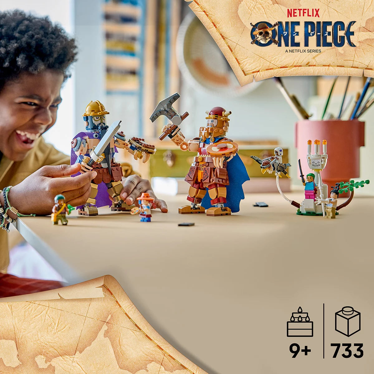 LEGO ONE PIECE Dorry vs. Brogy - Giants of Little Garden - Model 75644 (9+