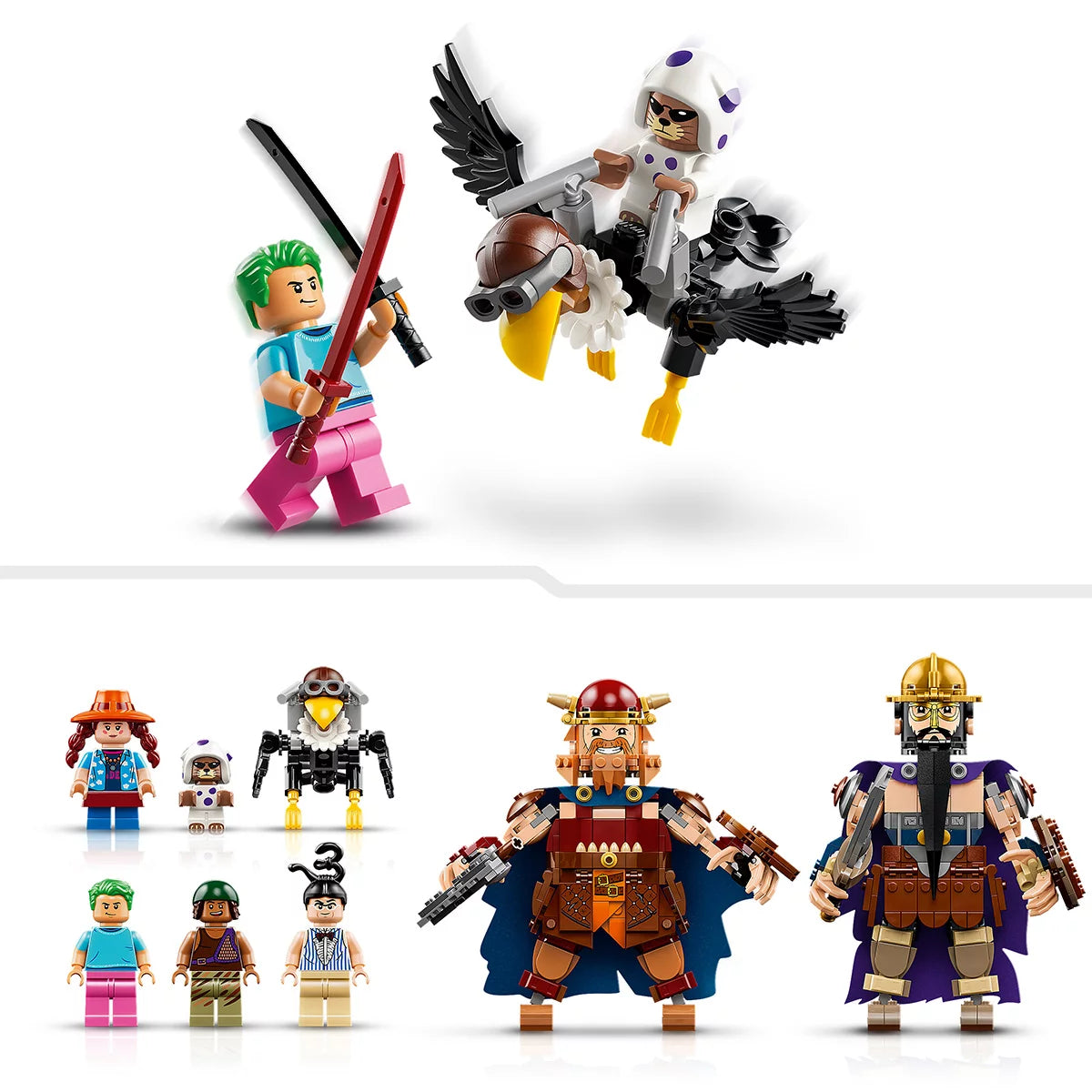 LEGO ONE PIECE Dorry vs. Brogy - Giants of Little Garden - Model 75644 (9+
