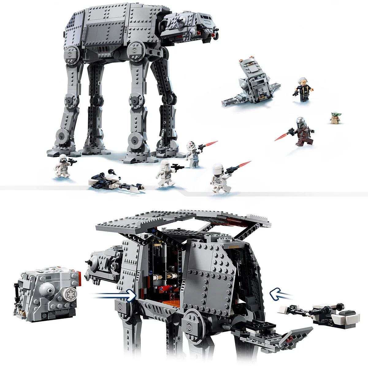 LEGO Star Wars Imperial Remnant AT-AT with INT-4 - Model 75454 (10+ Years)