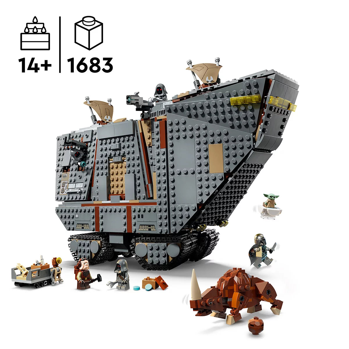 LEGO Star Wars Offworld Sandcrawler and Mudhorn - Model 75453 (14+ Years)