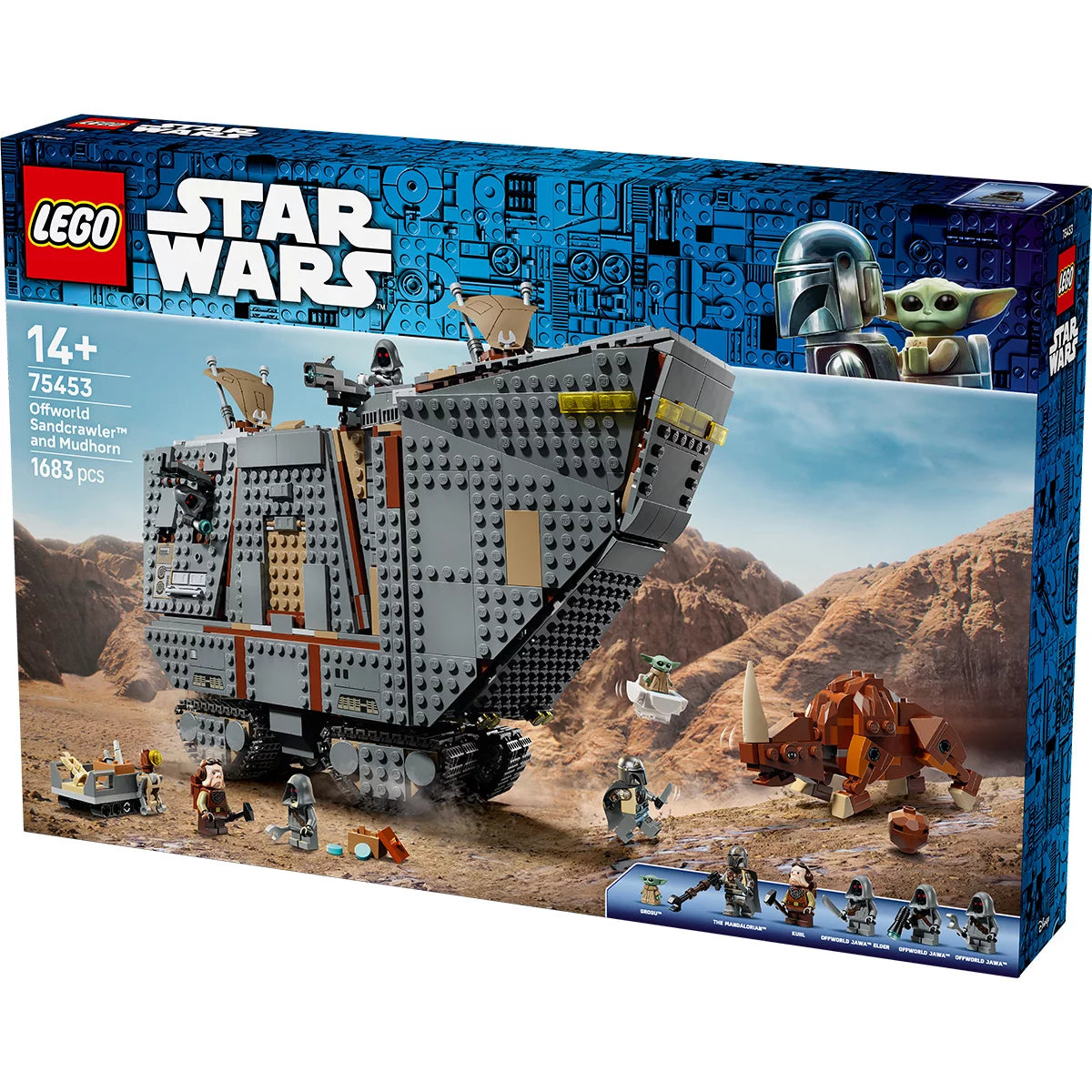 LEGO Star Wars Offworld Sandcrawler and Mudhorn - Model 75453 (14+ Years)