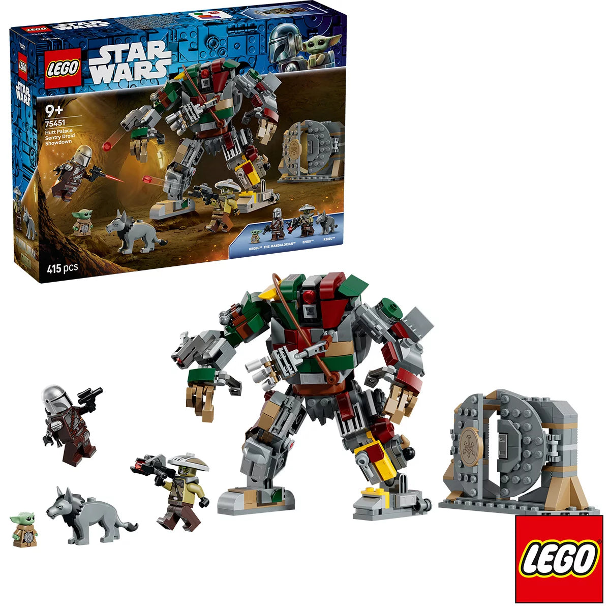 LEGO Star Wars Hutt Palace Sentry Droid Showdown - Model 75451 (9+ Years)