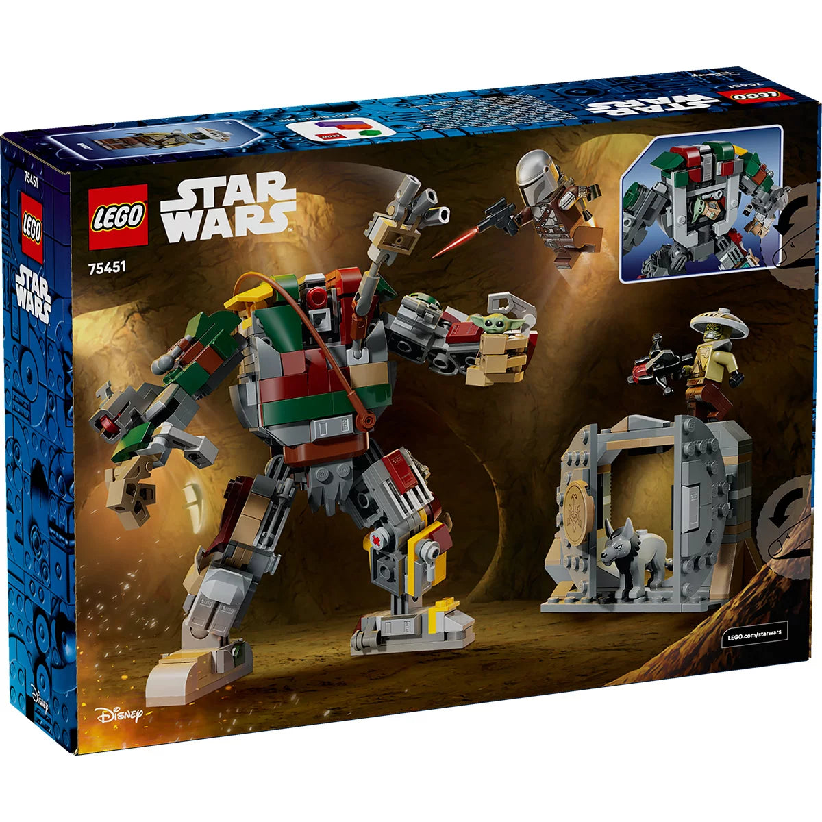 LEGO Star Wars Hutt Palace Sentry Droid Showdown - Model 75451 (9+ Years)