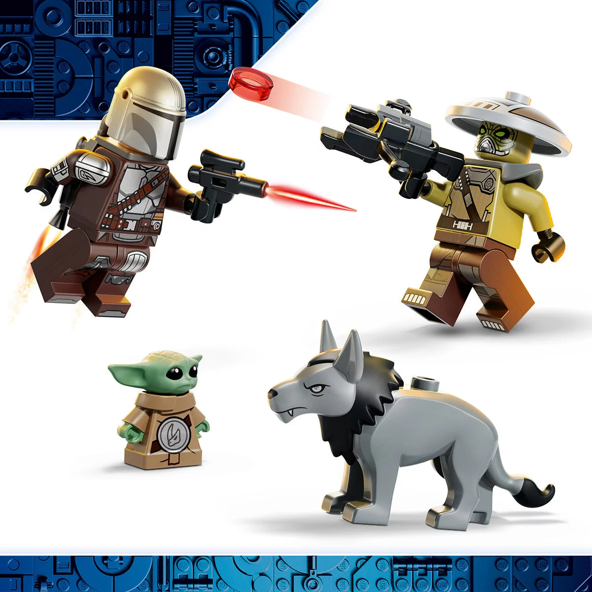 LEGO Star Wars Hutt Palace Sentry Droid Showdown - Model 75451 (9+ Years)