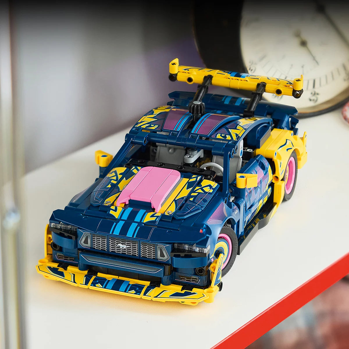 LEGO Technic Custom Garage Ford Mustang GT Car - Model 42236 (10+ Years)
