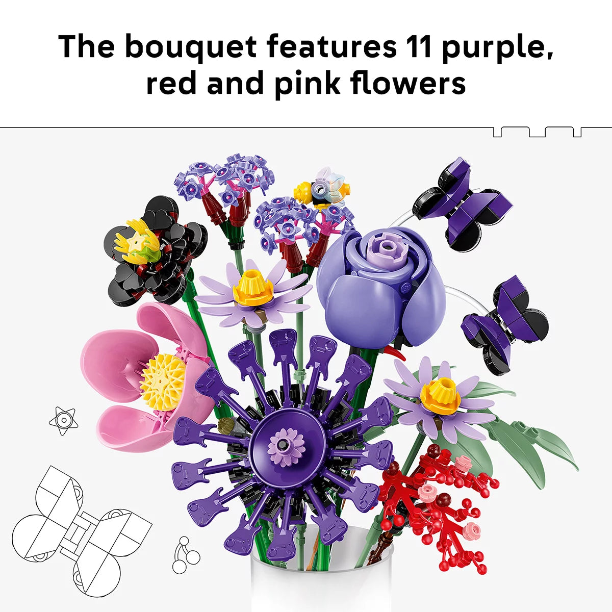 LEGO Botanicals Olivia Rodrigo - Flower in a Pot - Model 11507 (9+ Years)