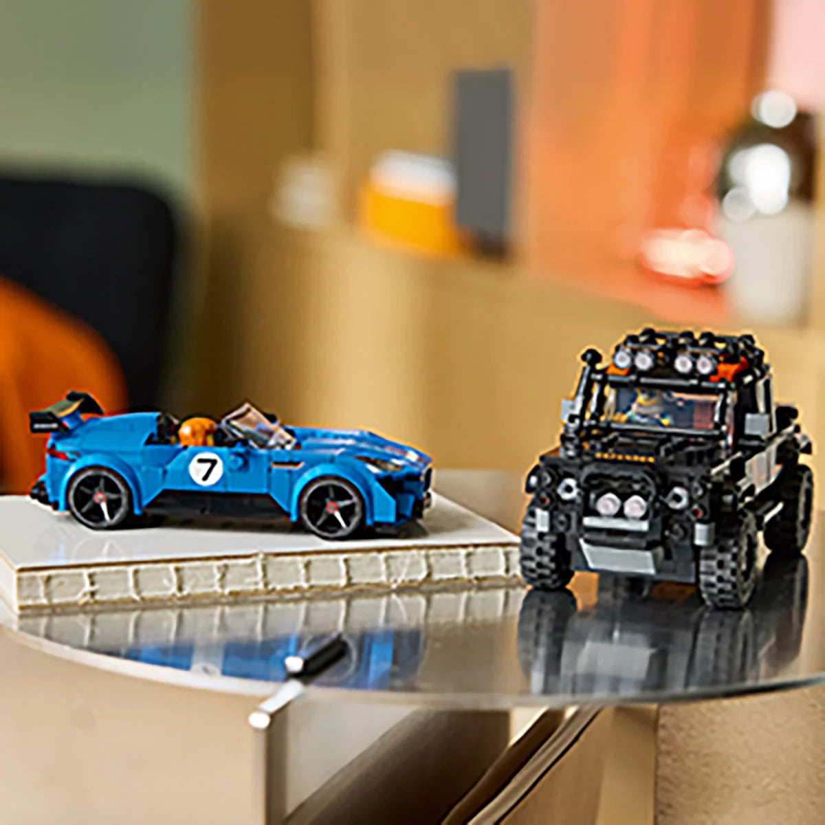 LEGO Speed Champions Jaguar Project 7 & Land Rover Defender - Model 77264 (10+
