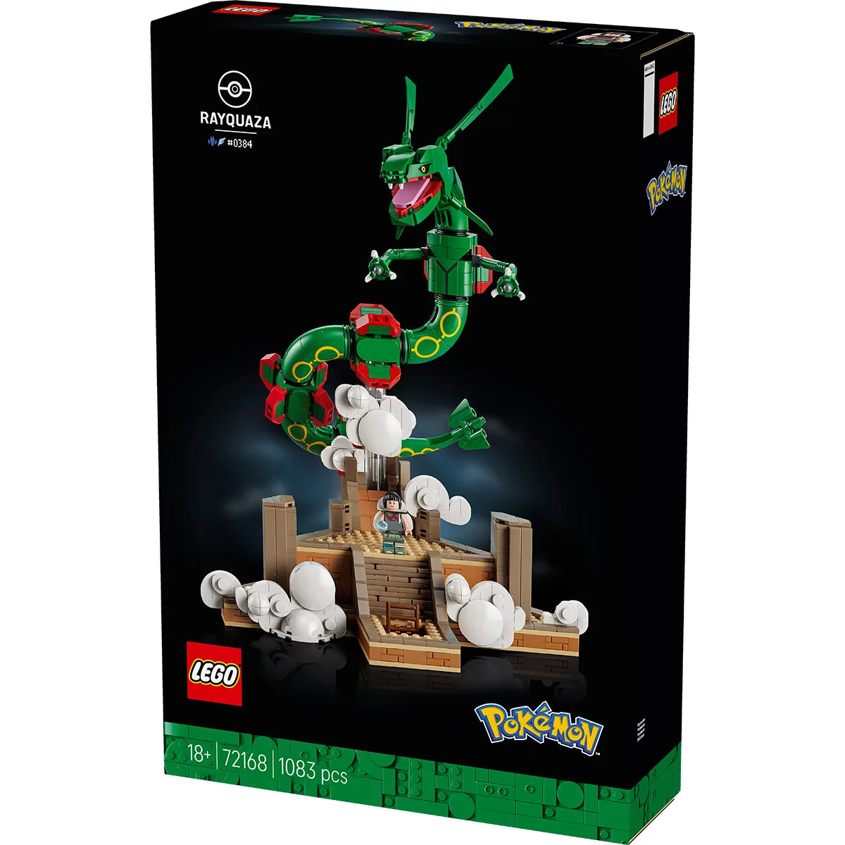 LEGO Pokémon Rayquaza - Model 72168 (18+ Years)