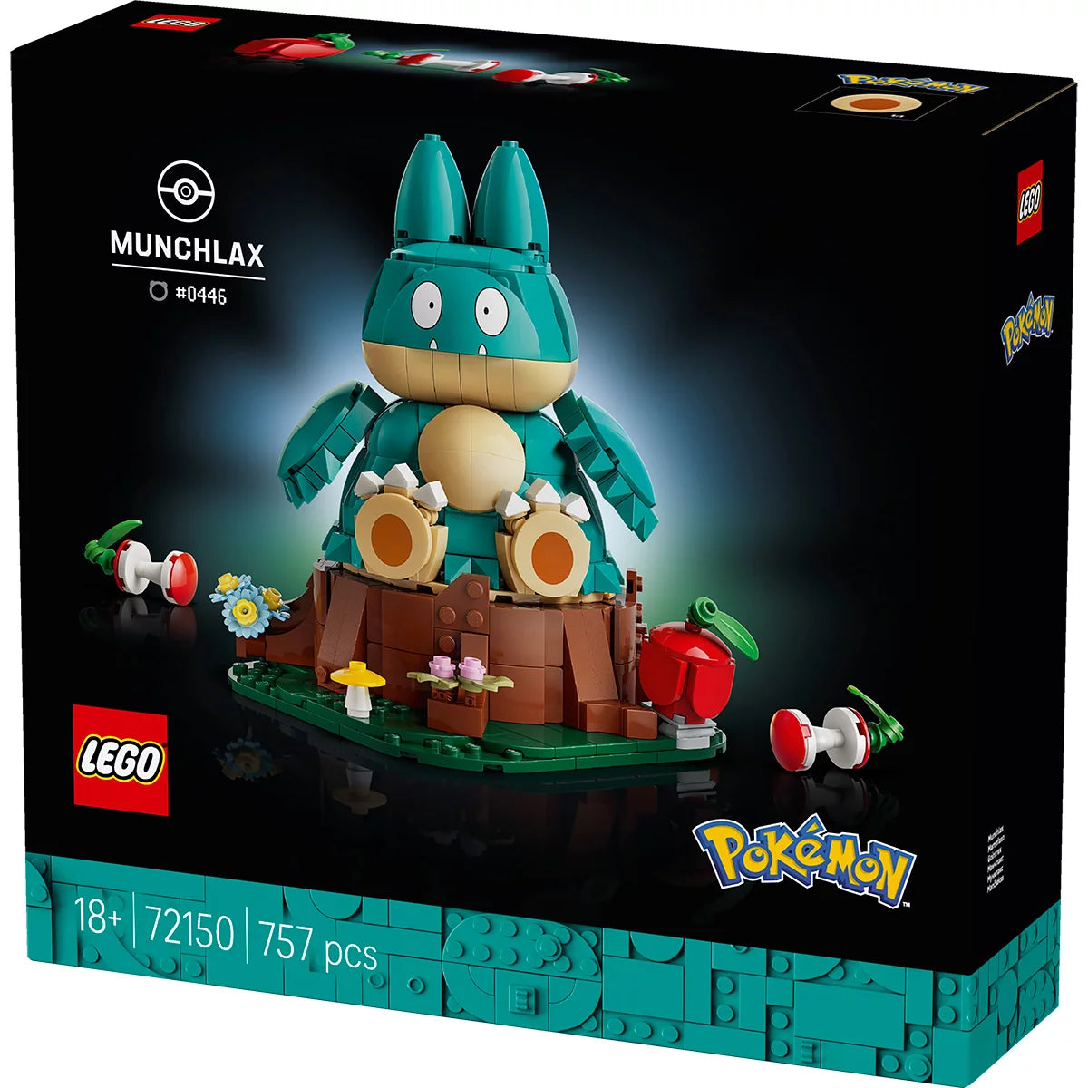 LEGO Pokémon Munchlax - Model 72150 (18+ Years)