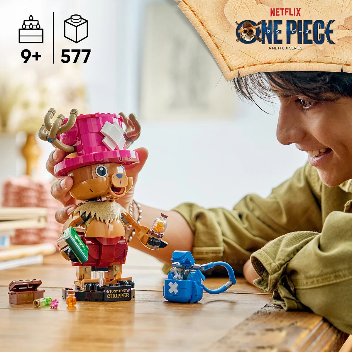 LEGO ONE PIECE Tony Tony Chopper - Model 75643 / LEGO KPop Demon Hunters Derpy Tiger and Sussie, view 11