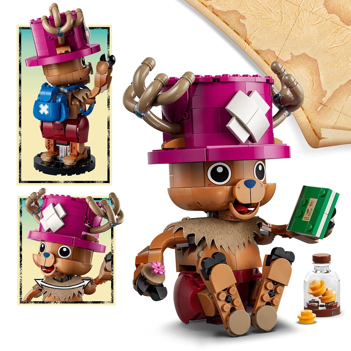 LEGO ONE PIECE Tony Tony Chopper - Model 75643 / LEGO KPop Demon Hunters Derpy Tiger and Sussie, view 14