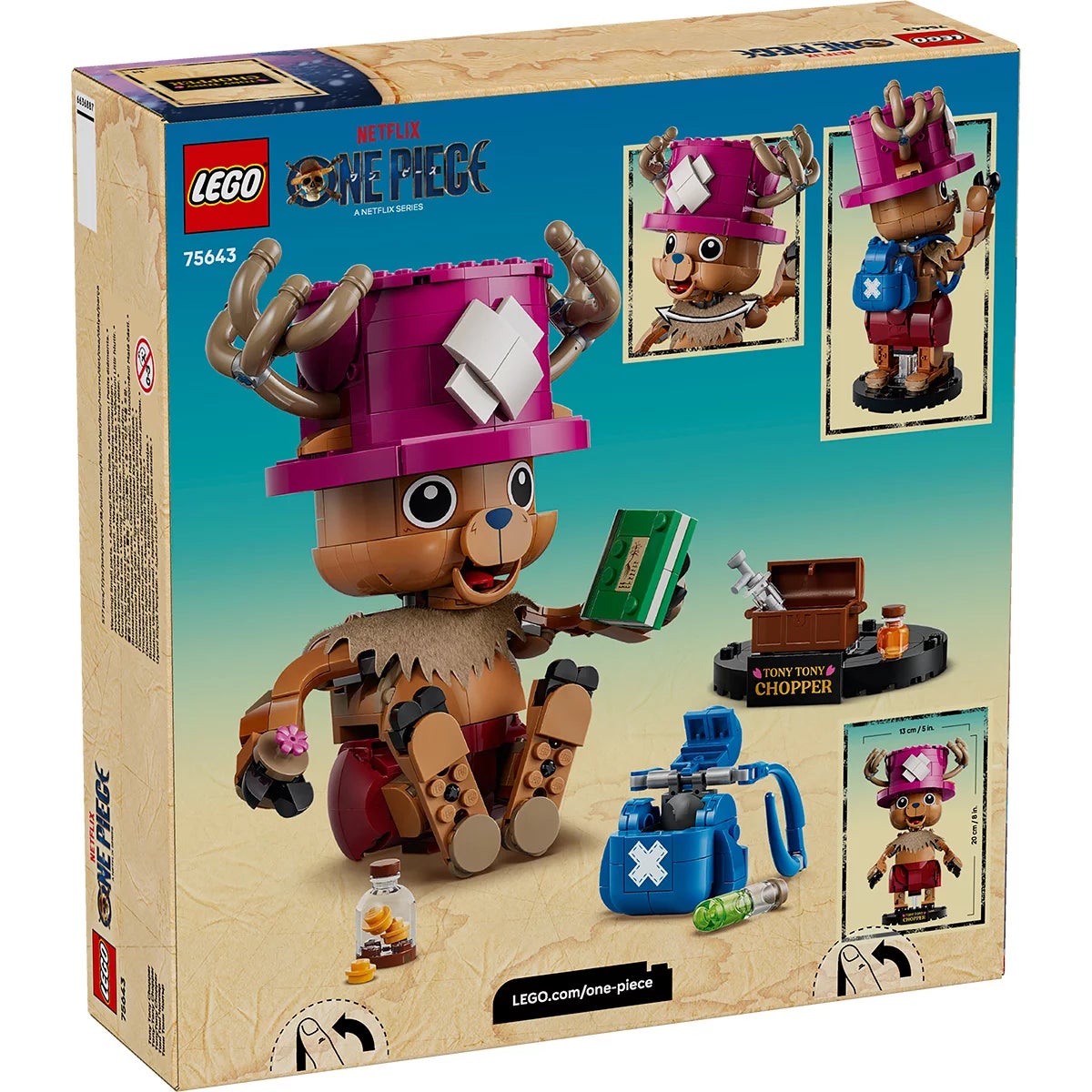 LEGO ONE PIECE Tony Tony Chopper - Model 75643 / LEGO KPop Demon Hunters Derpy Tiger and Sussie, view 17