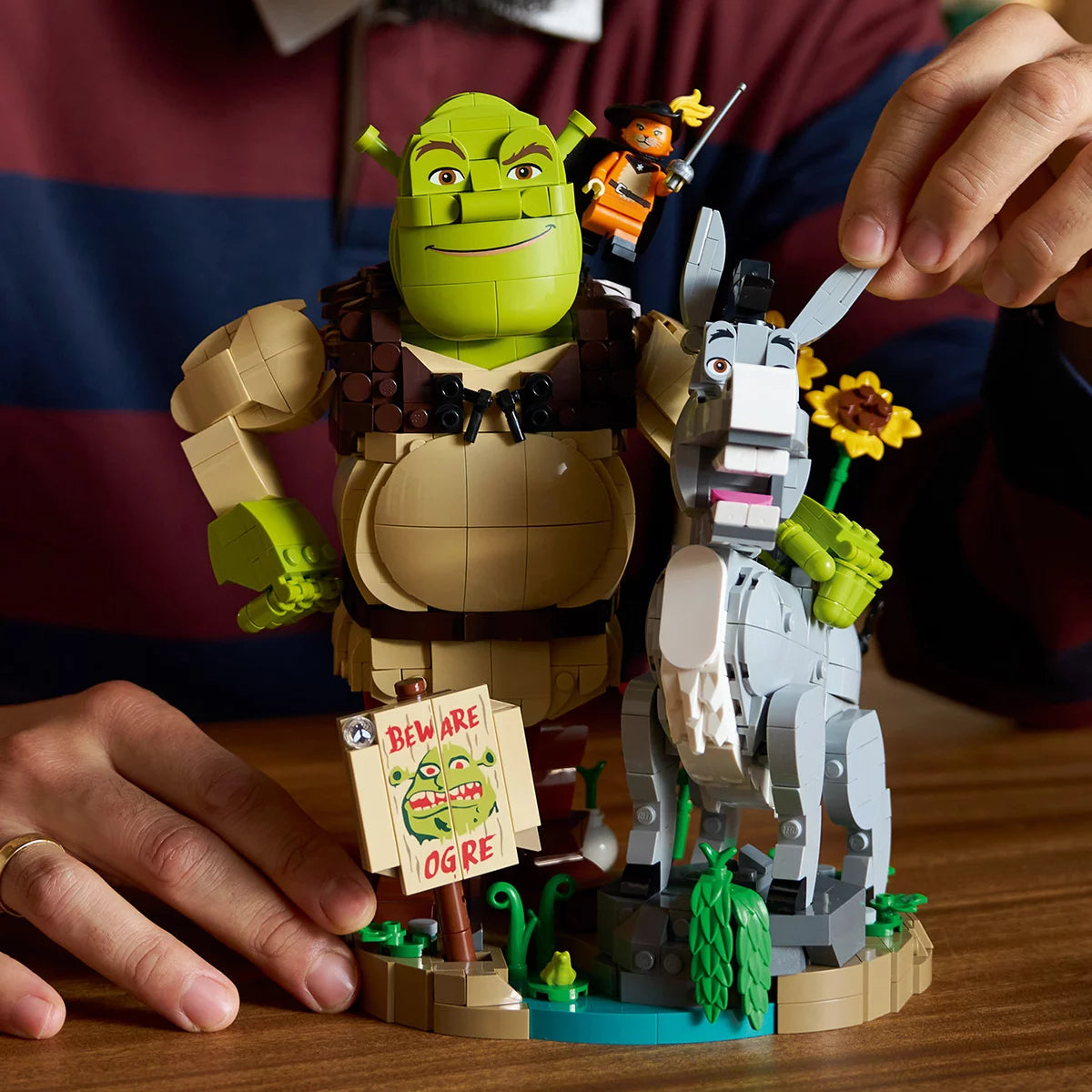LEGO Shrek Shrek, Donkey & Puss in Boots - Model 72423 (18+ Years), view 2
