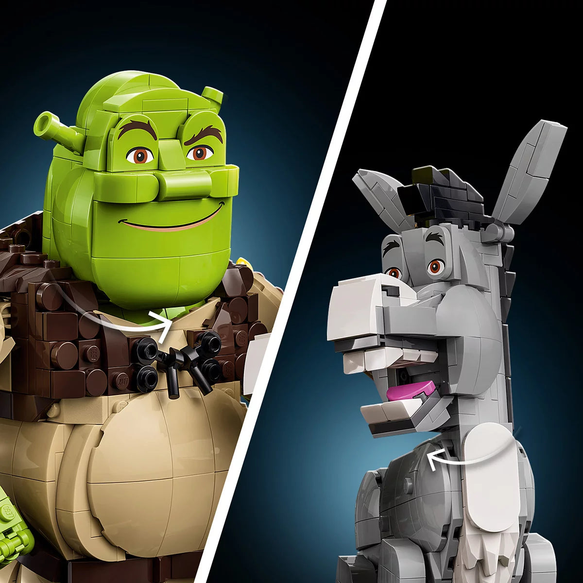 LEGO Shrek Shrek, Donkey & Puss in Boots - Model 72423 (18+ Years), view 3