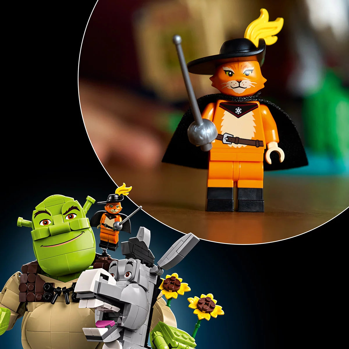 LEGO Shrek Shrek, Donkey & Puss in Boots - Model 72423 (18+ Years), view 7