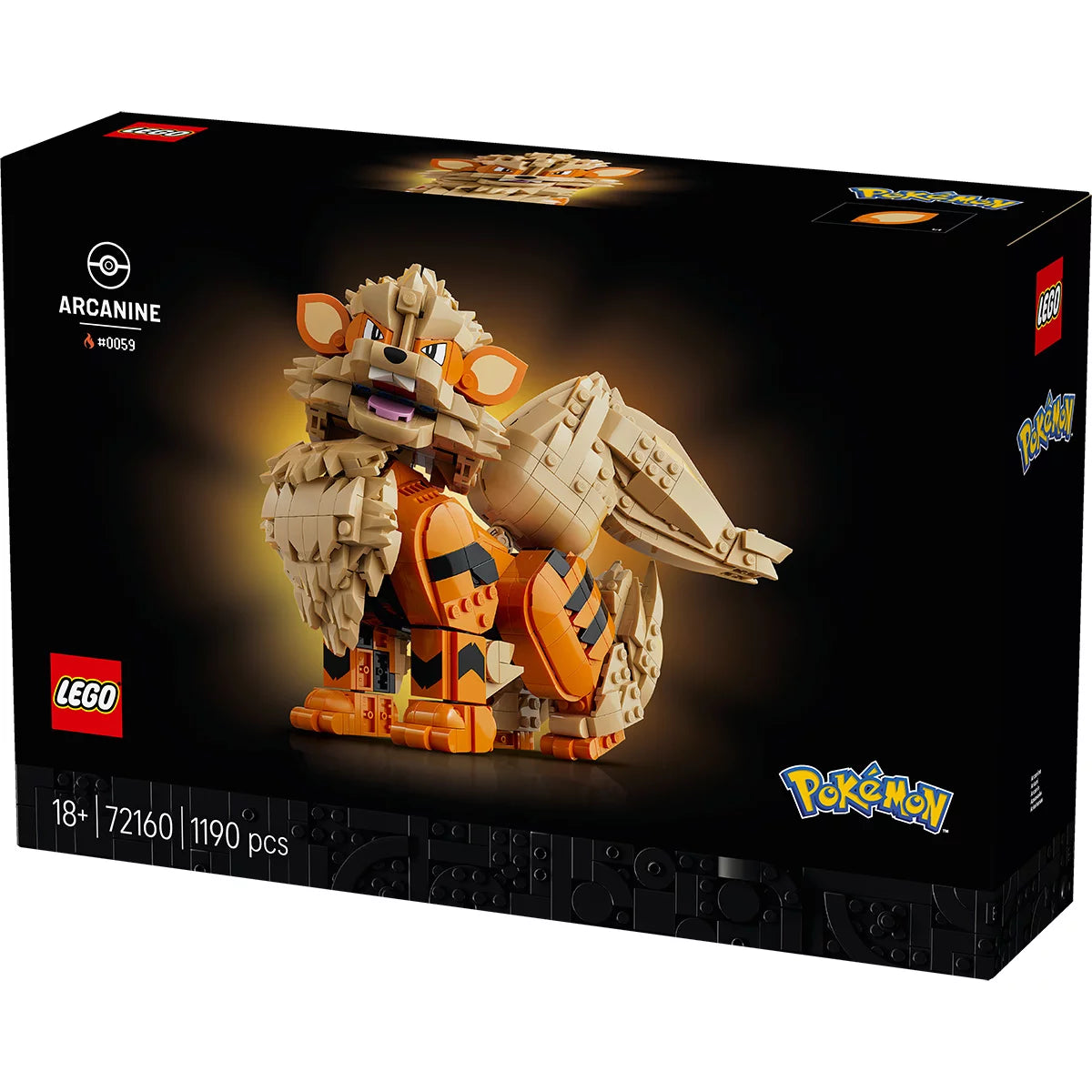 LEGO Pokémon Arcanine - Model 72160 (18+ Years), view 7