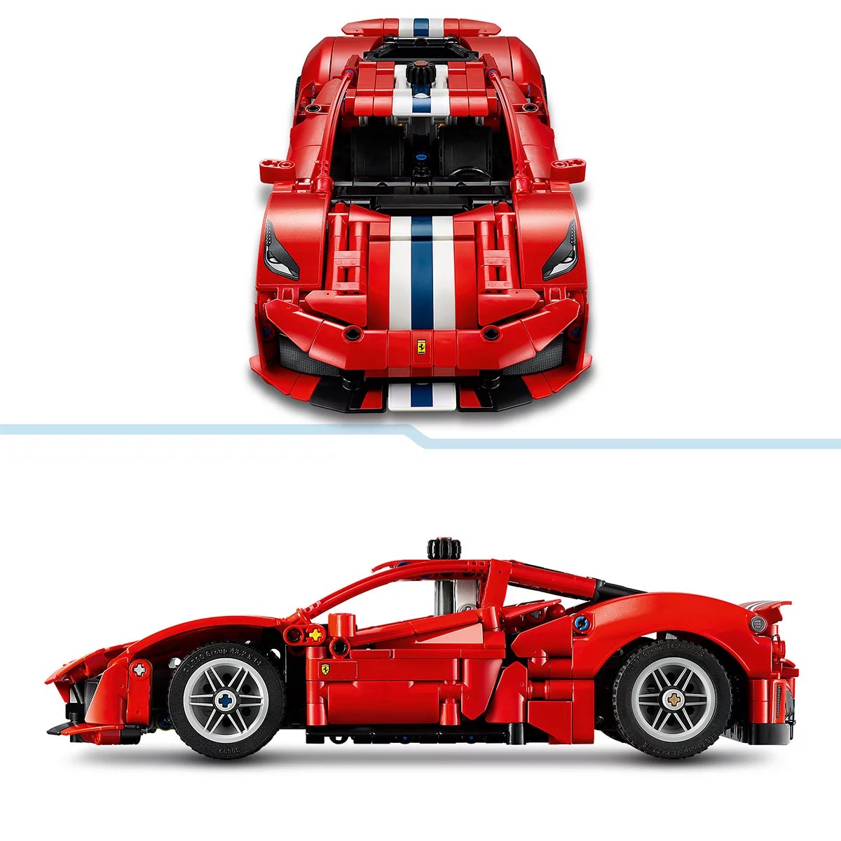 LEGO Technic Dodge Viper GTS-R Sports Car / Ferrari 488 PISTA Car - Model 42234/42235 (9+ Yrs), view 13