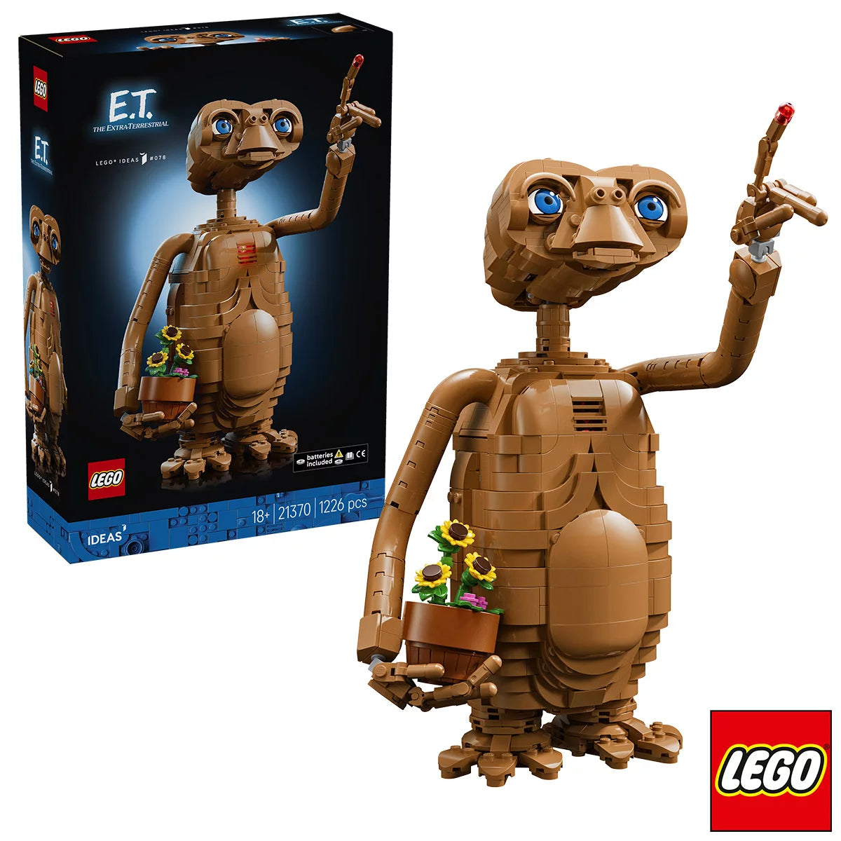 LEGO Ideas ET: The Extra-Terrestrial - Model 21370 (18+ Years)