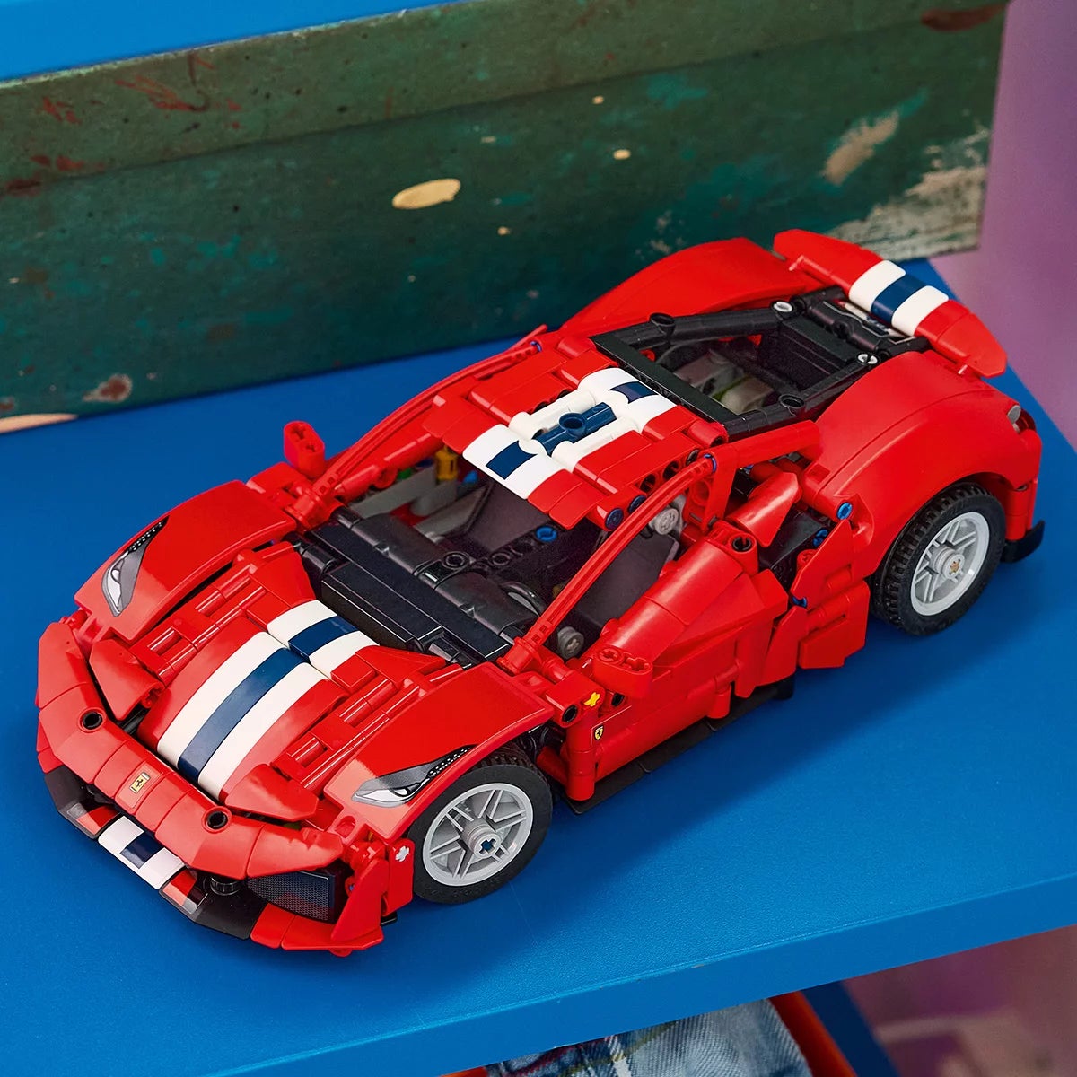 LEGO Technic Dodge Viper GTS-R Sports Car / Ferrari 488 PISTA Car - Model 42234/42235 (9+ Yrs), view 18
