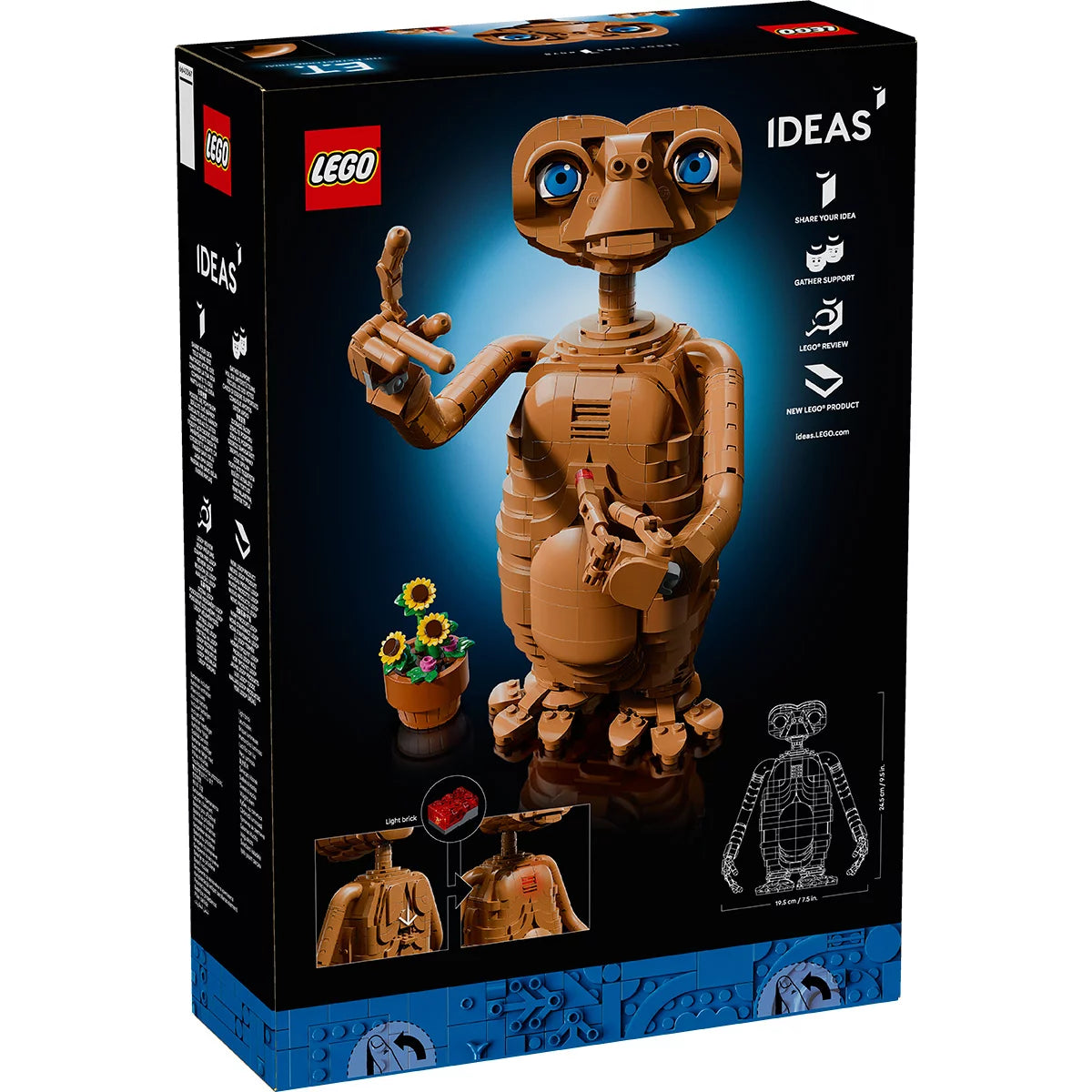 LEGO Ideas ET: The Extra-Terrestrial - Model 21370 (18+ Years), view 8