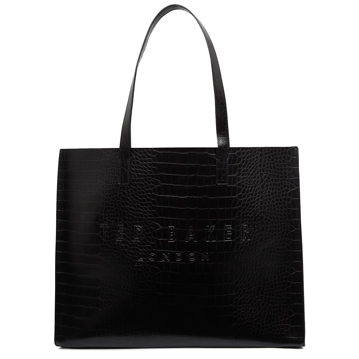 Ted Baker Croc Texture Icon Tote Bag
