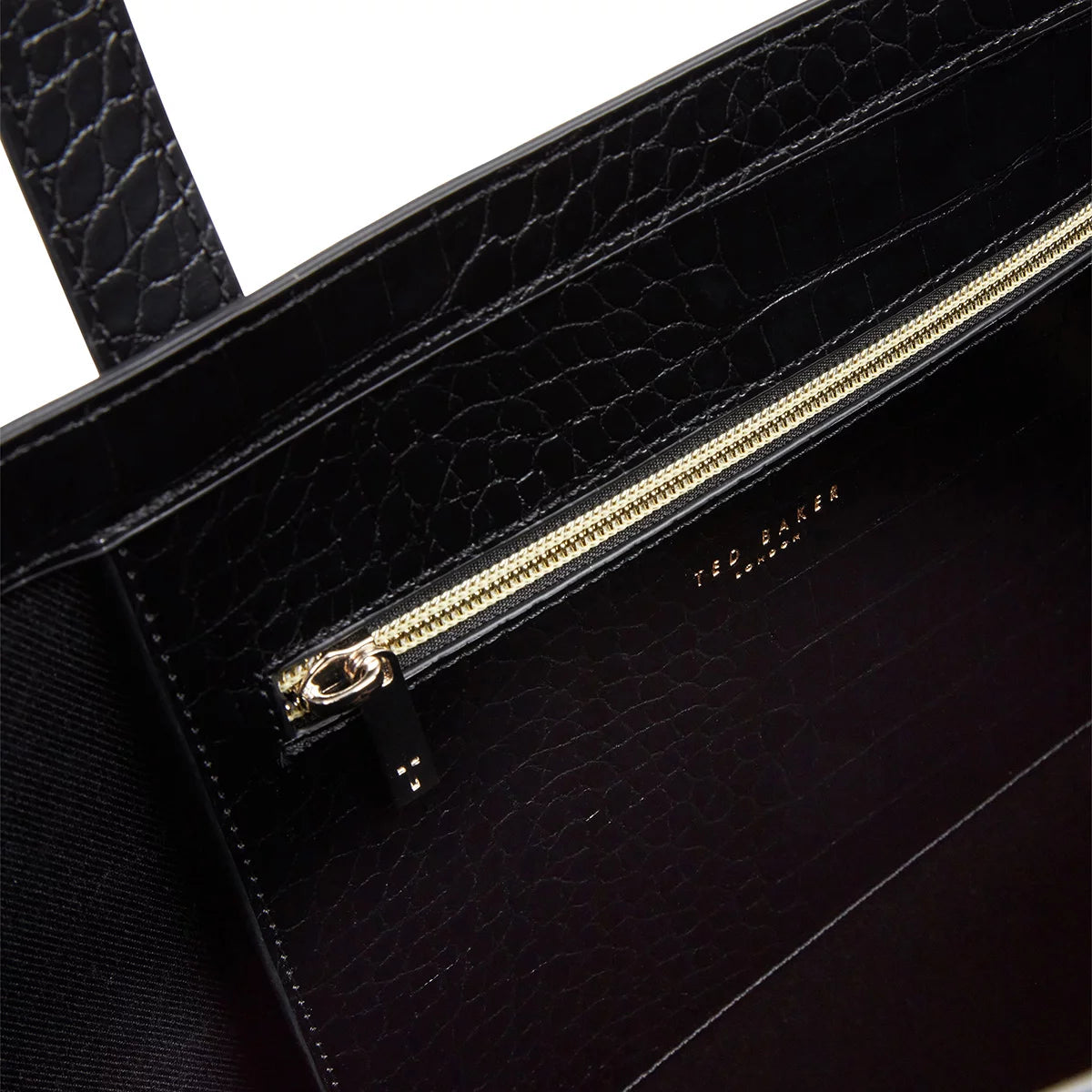 Ted Baker Croc Texture Icon Tote Bag