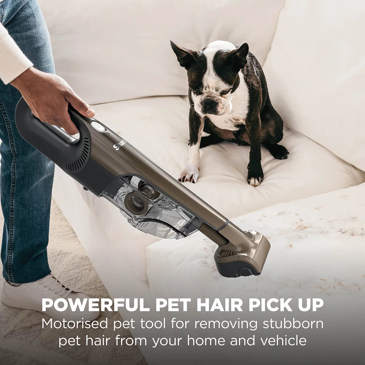 Shark CH951UKT Handheld Cordless Vacuum in Mocha