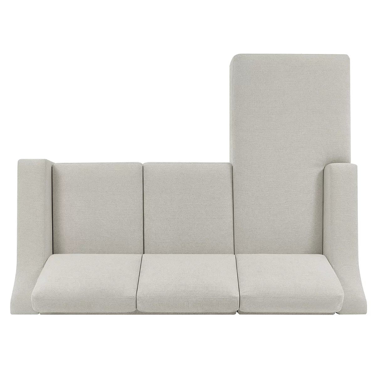 Thomasville Dillard Grey Fabric Corner Sofa, view 5