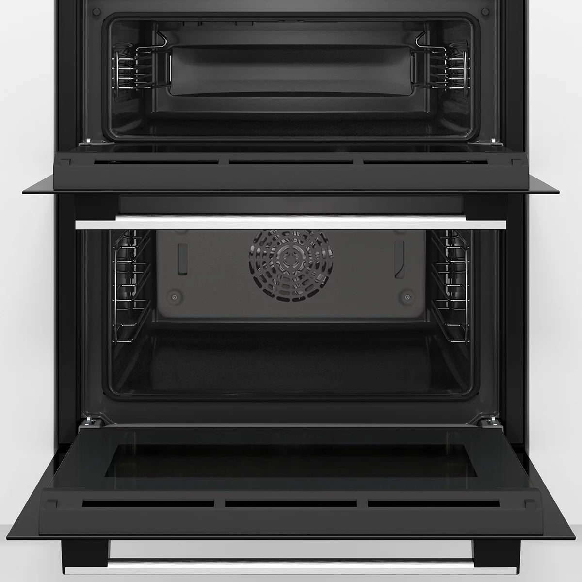 Bosch Series 4 NBS533BS0B Double Oven, A Rated in Stainless Steel, view 5