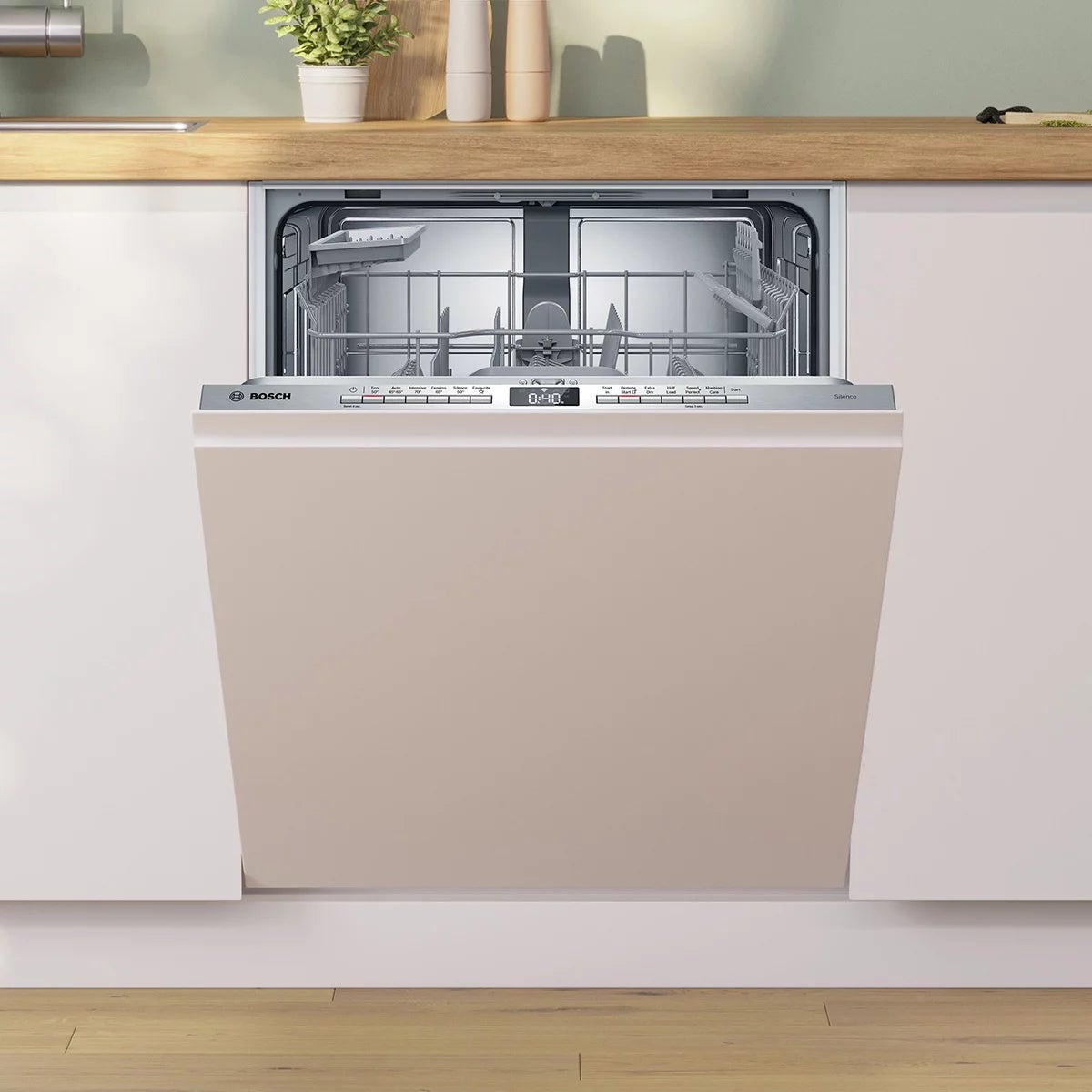 Bosch SMH4HTX11G Series 4, Fully Integrated Dishwasher, 13 Place Setting, C Rated, view 8