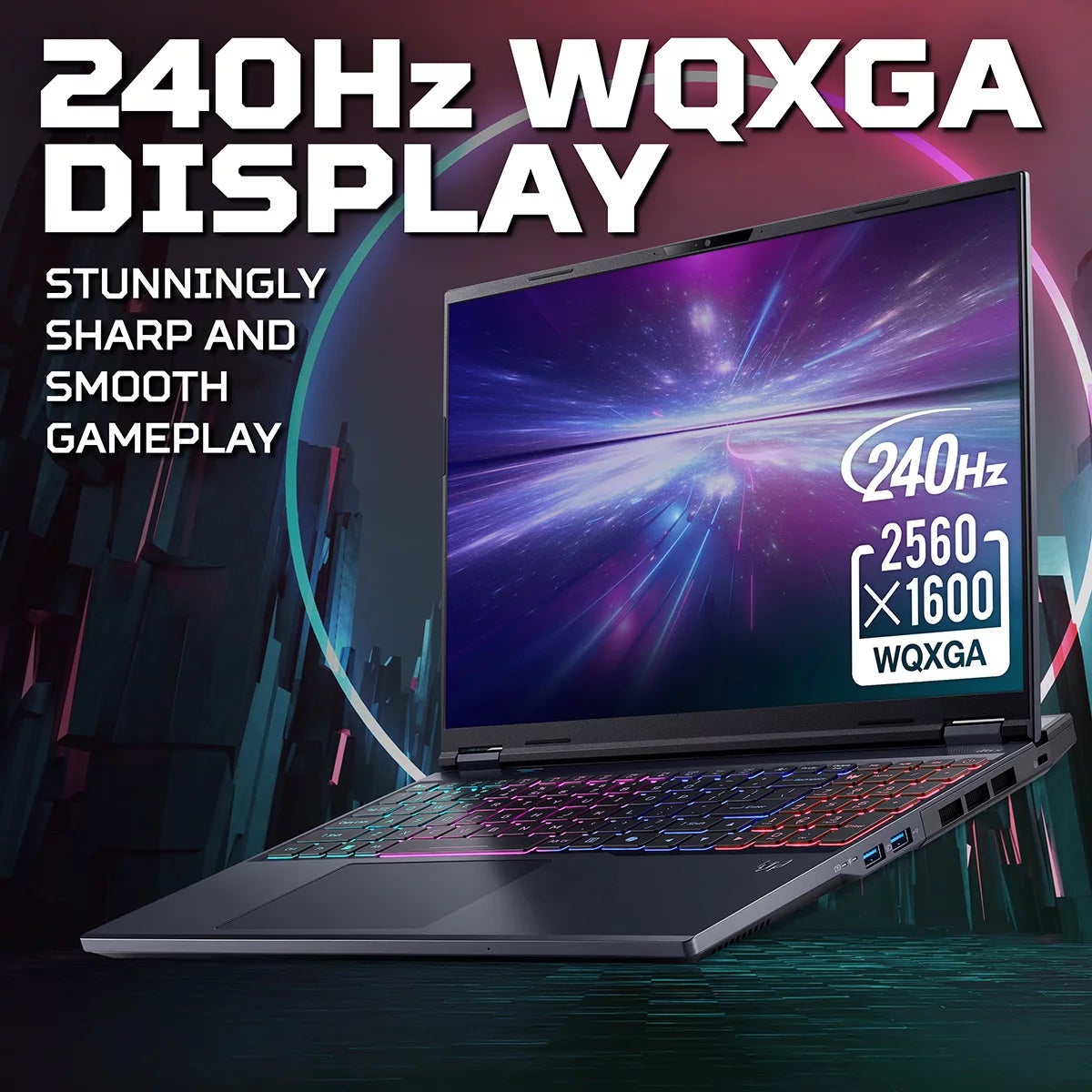 Acer Helios, Intel Core Ultra 9, 16GB RAM, 512GB SSD, NVIDIA GeForce RTX 5070 Ti, 16 Inch Gaming Laptop, NH.U44EK.004, view 5