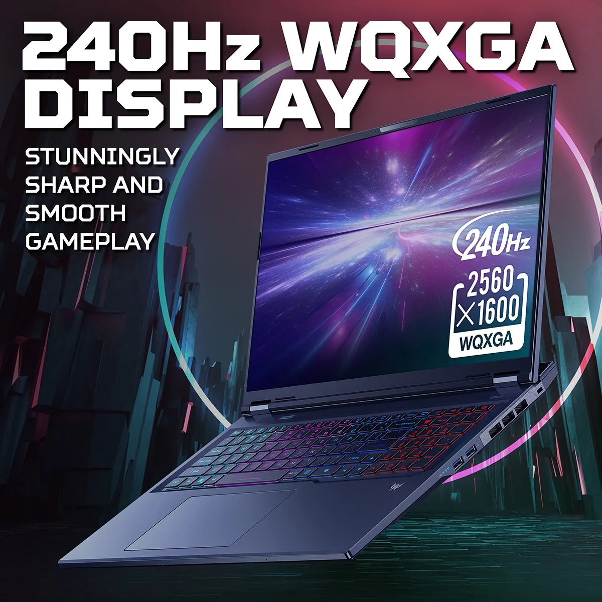 Acer Helios, Intel Core Ultra 9, 16GB RAM, 1TB SSD, NVIDIA GeForce RTX 5080, 18 Inch Gaming Laptop, NH.U55EK.001, view 3