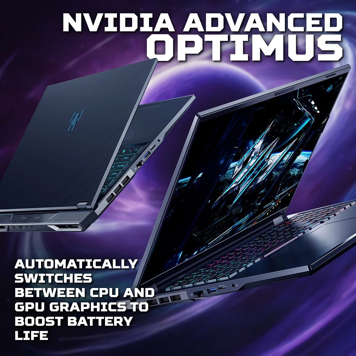 Acer Helios, Intel Core Ultra 9, 16GB RAM, 1TB SSD, NVIDIA GeForce RTX 5080, 18 Inch Gaming Laptop, NH.U55EK.001, view 6