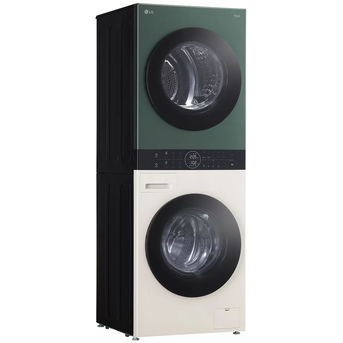LG WT1210NBTN1, 12kg/10kg, 1400rpm, Washer Tower Rated in A/A+++ in Green