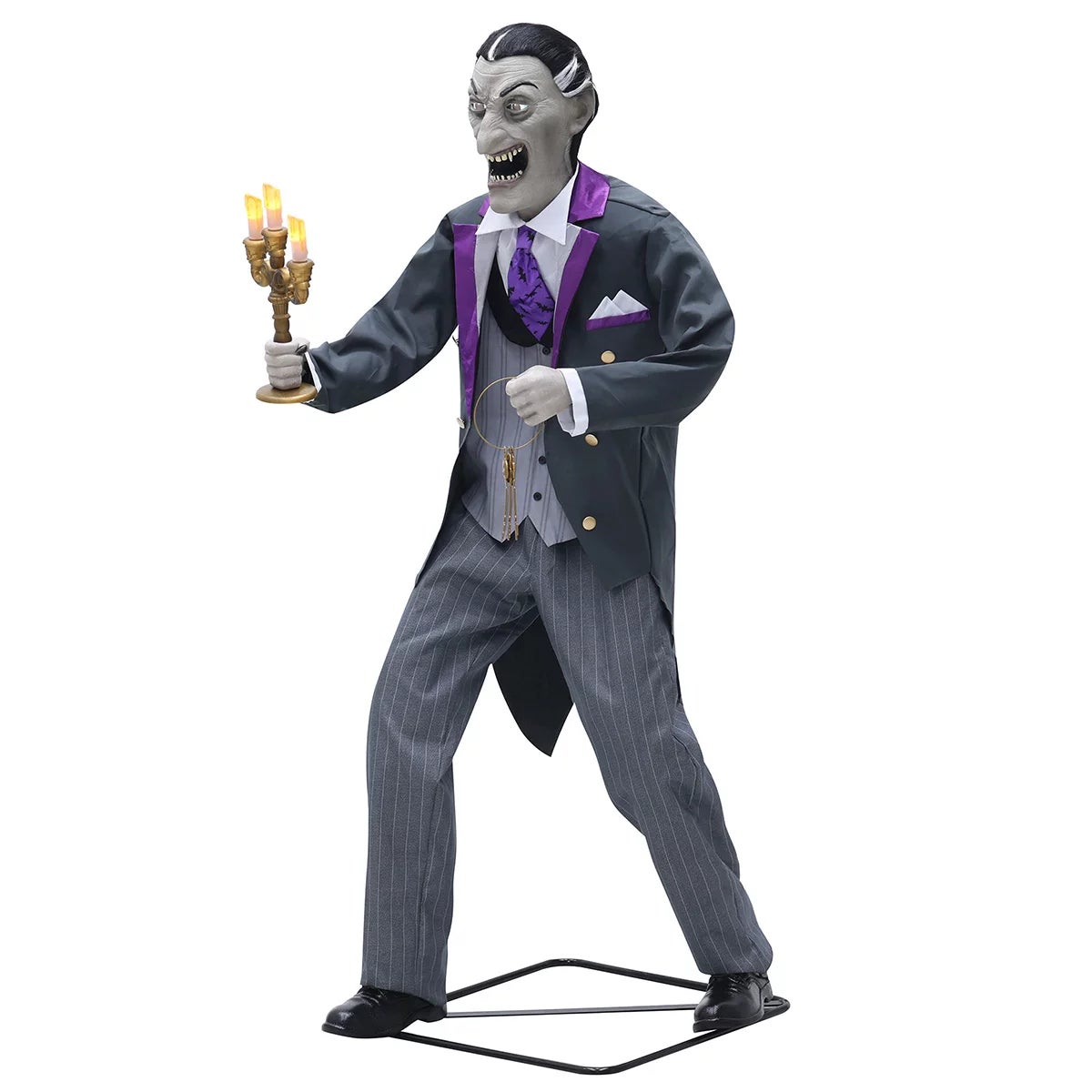 Halloween 6ft (1.82m) Animated Butler, view 6