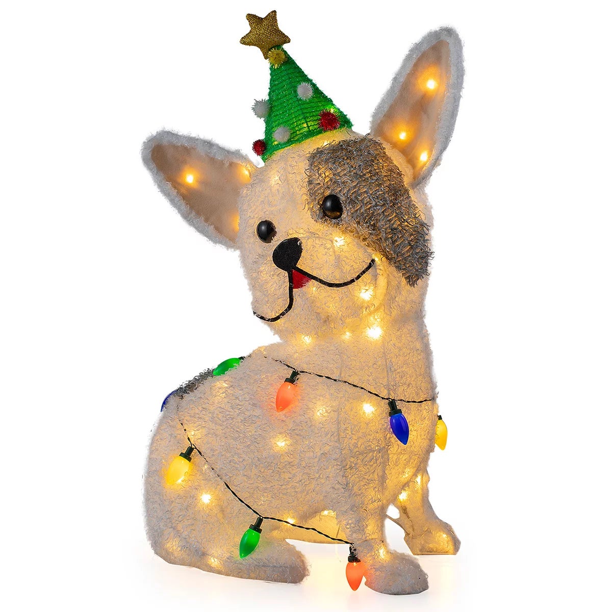 25 inch LED Dog Family With LED Lights- Set of 3, view 7