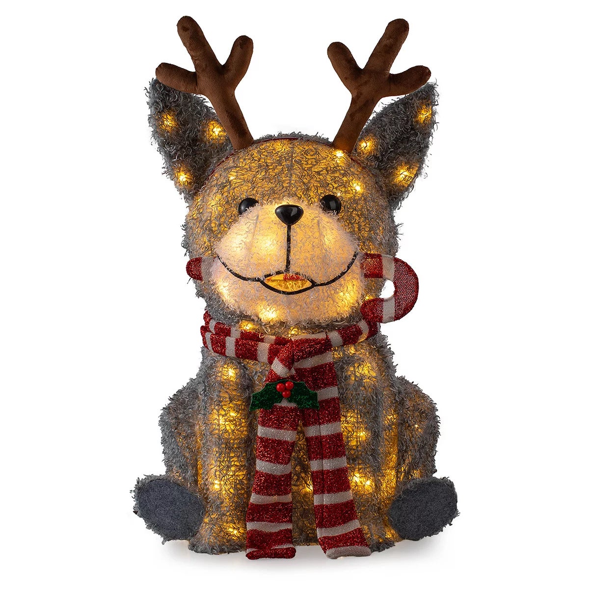 25 inch LED Dog Family With LED Lights- Set of 3, view 5