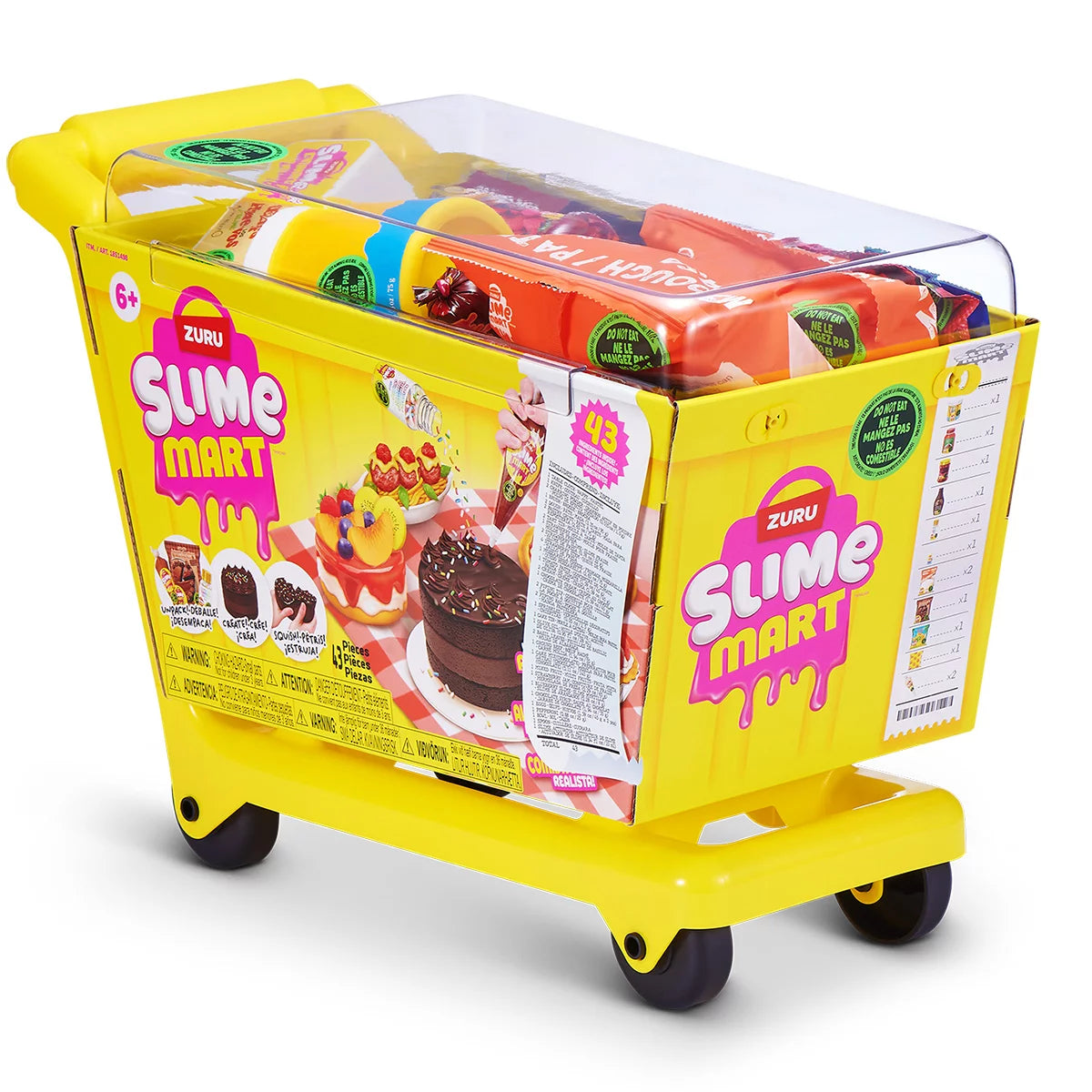 Slime Mart Trolley with 5 Exclusive Recepies (6+ Years)