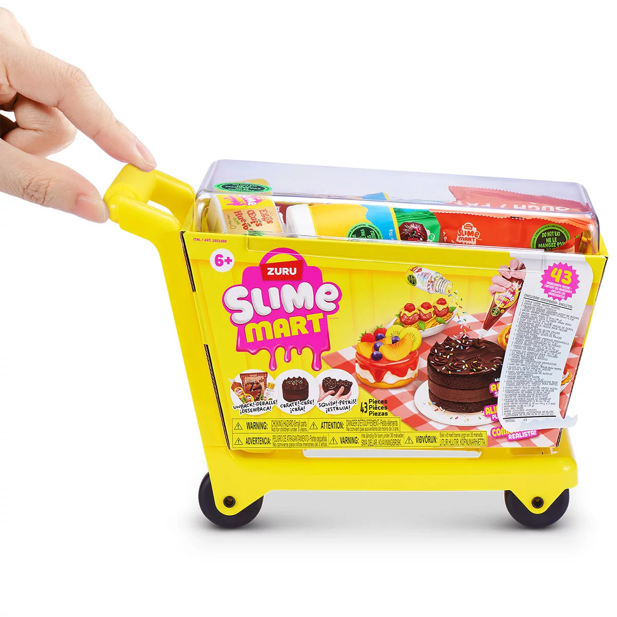 Slime Mart Trolley with 5 Exclusive Recepies (6+ Years)