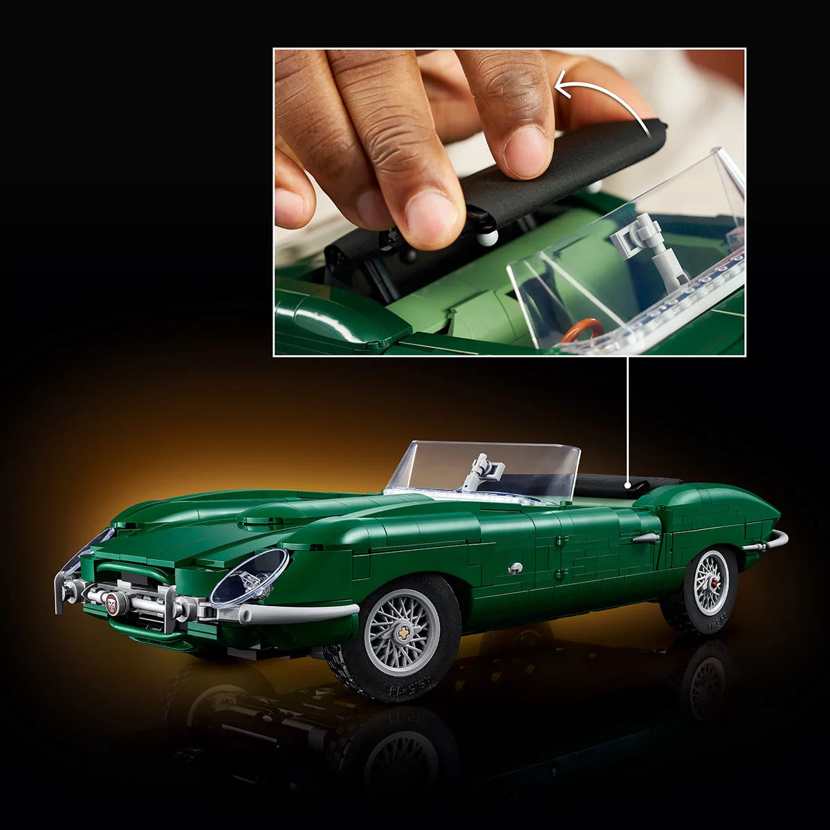 LEGO Icons Jaguar E-Type - Model 11381 (18+ Years), view 5