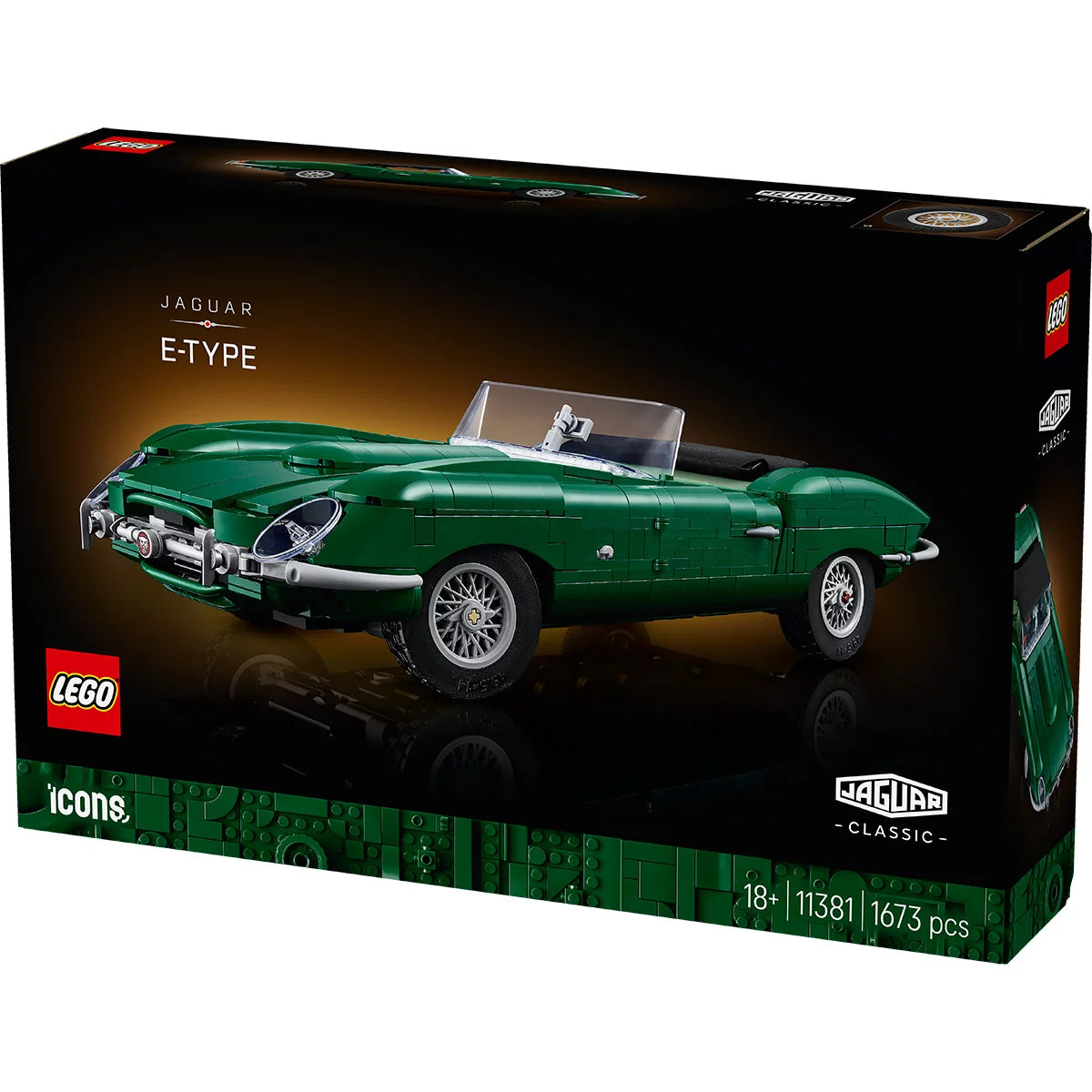 LEGO Icons Jaguar E-Type - Model 11381 (18+ Years), view 7