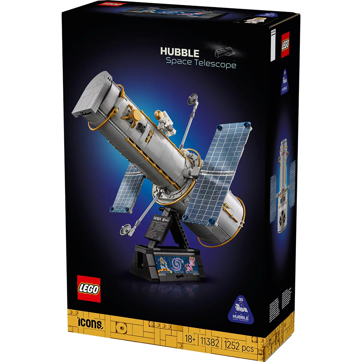 LEGO Icons NASA Space Hubble Telescope - Model 11382 (18+ Years)