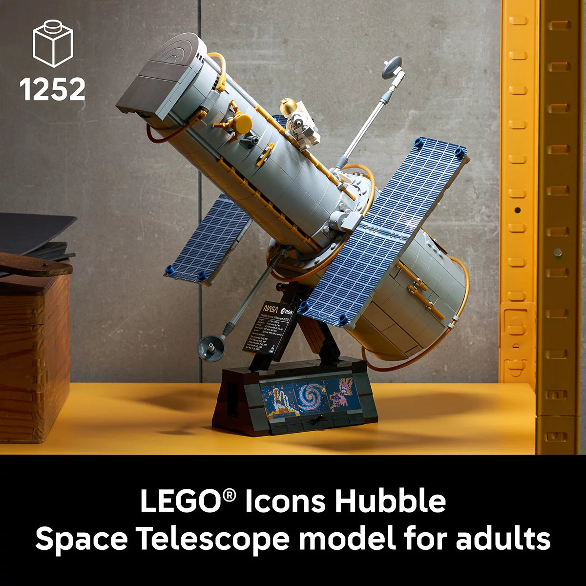 LEGO Icons NASA Space Hubble Telescope - Model 11382 (18+ Years)