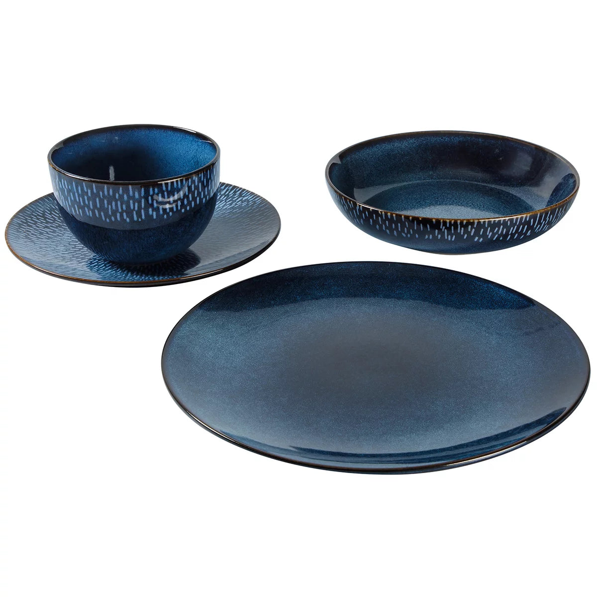Laurie Gates Catalina Dinnerware Set, 16 Piece