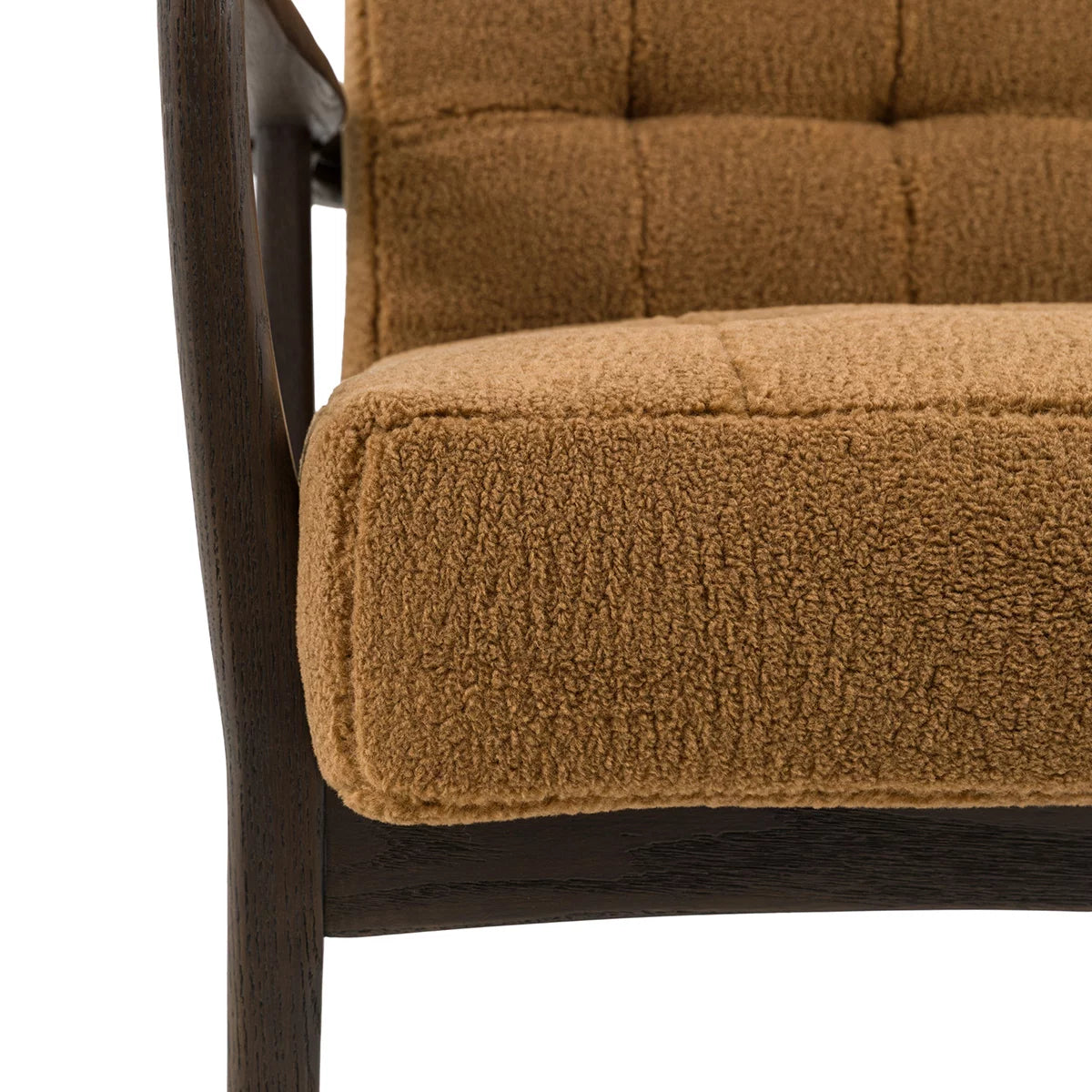 Gallery Humber Orange Faux Sheepskin Armchair