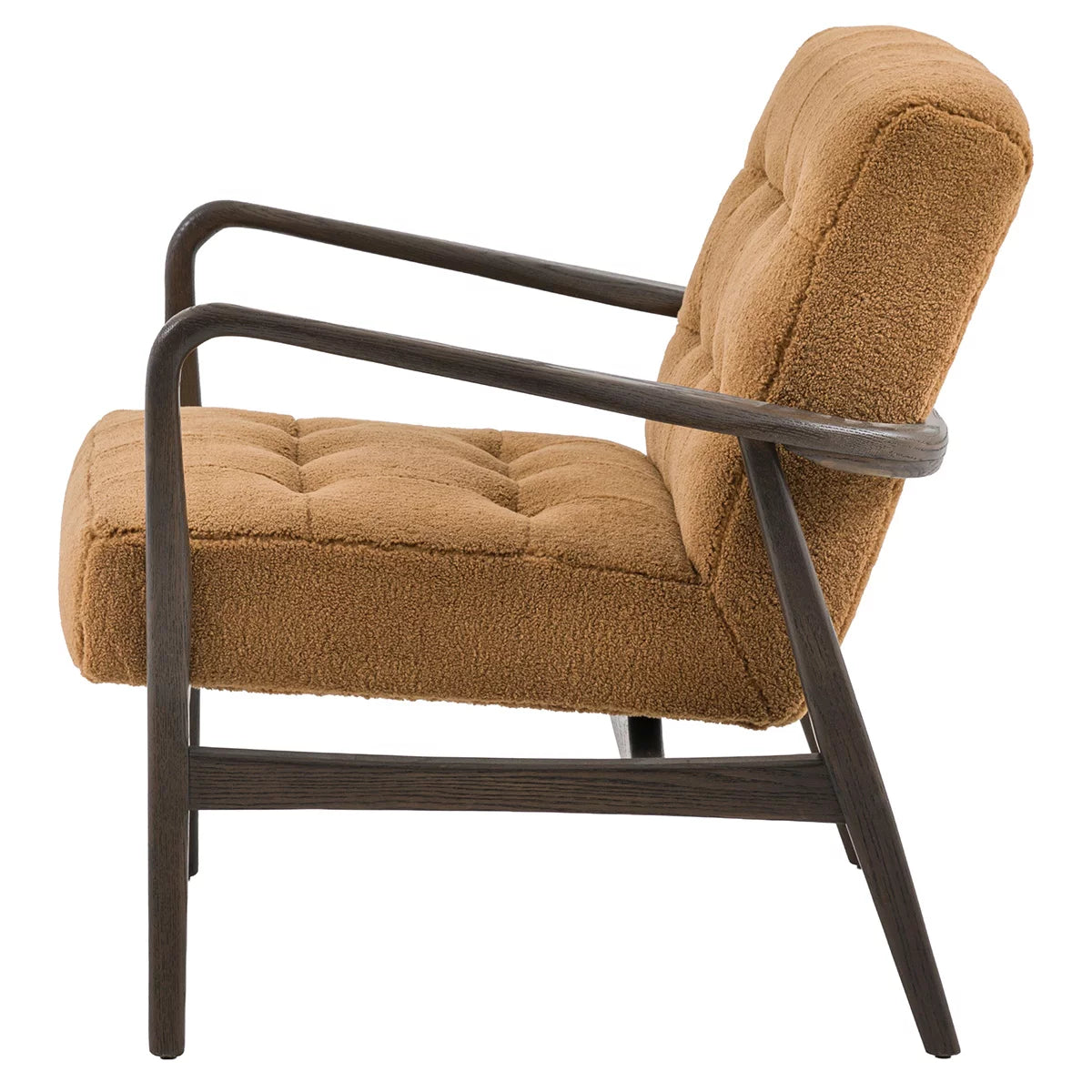 Gallery Humber Orange Faux Sheepskin Armchair
