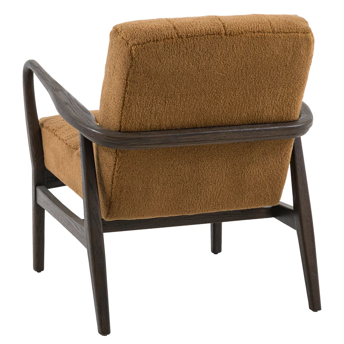Gallery Humber Orange Faux Sheepskin Armchair