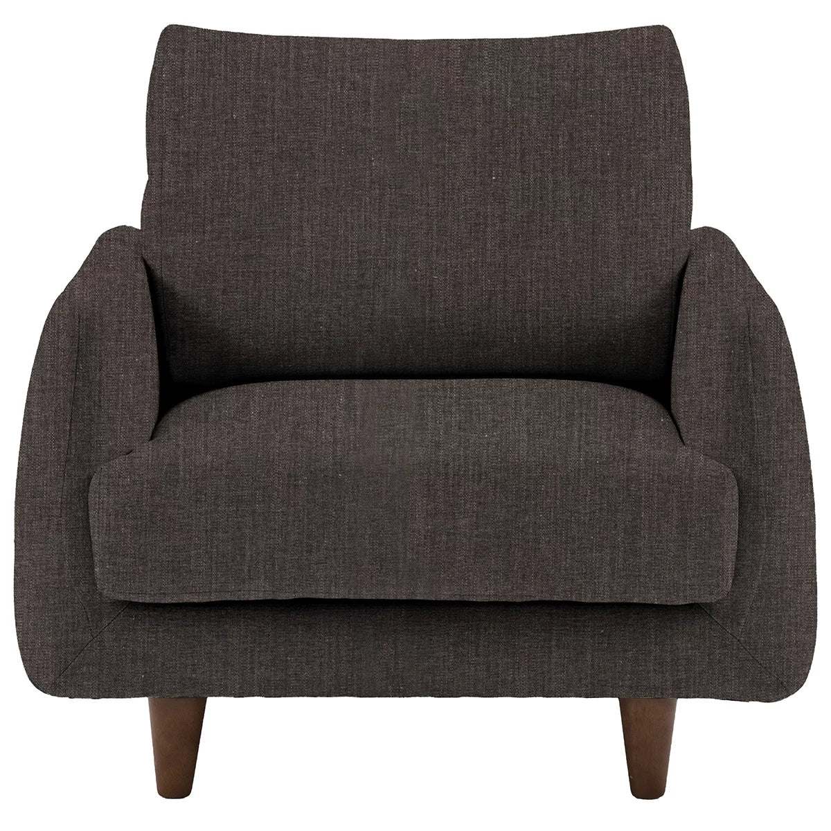 Gallery Oakwood Dark Grey Fabric Armchair, view 5