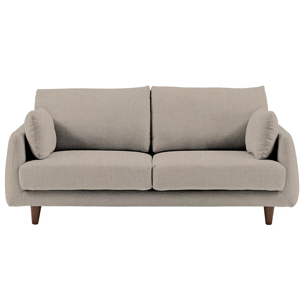 Gallery Oakwood Natural 3 Seater Fabric Sofa, view 6