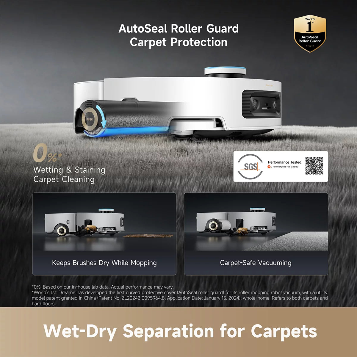 Dreame Aqua10 Ultra Roller Complete Robot Vacuum